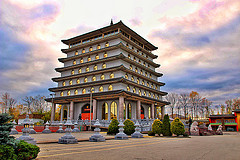 обои Cham Shan Temple