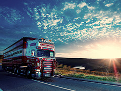 обои Scania V8