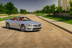 обои Mercedes SL63 AMG