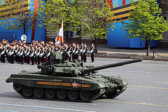 обои Т-90 на параде