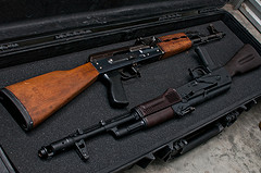 обои Ак-47 и Ак-74