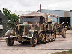 обои Sd.Kfz. 7 & 88mm PaK 43