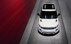 обои Range Rover Evoque вид сверху