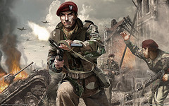 обои бой в Европе