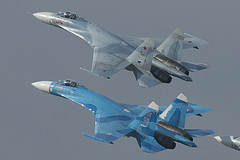 обои обычный и палубный Су-27