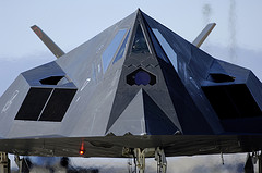 обои F-117 крупным планом