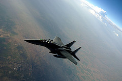 F-15 в небе