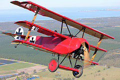 обои Fokker Dr.1 Triplane