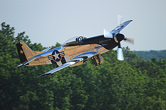 обои P-51 "Quick Silver"