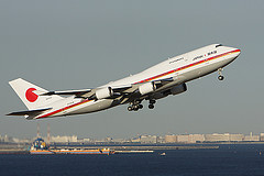 обои японский Боинг 747