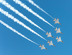 F-16 Fighting Falcons at the 2014 Luke Air Force