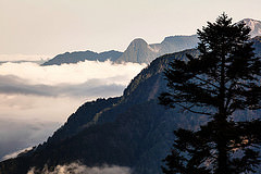 обои гора Hehuanshan