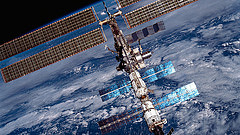 обои космическая, станция